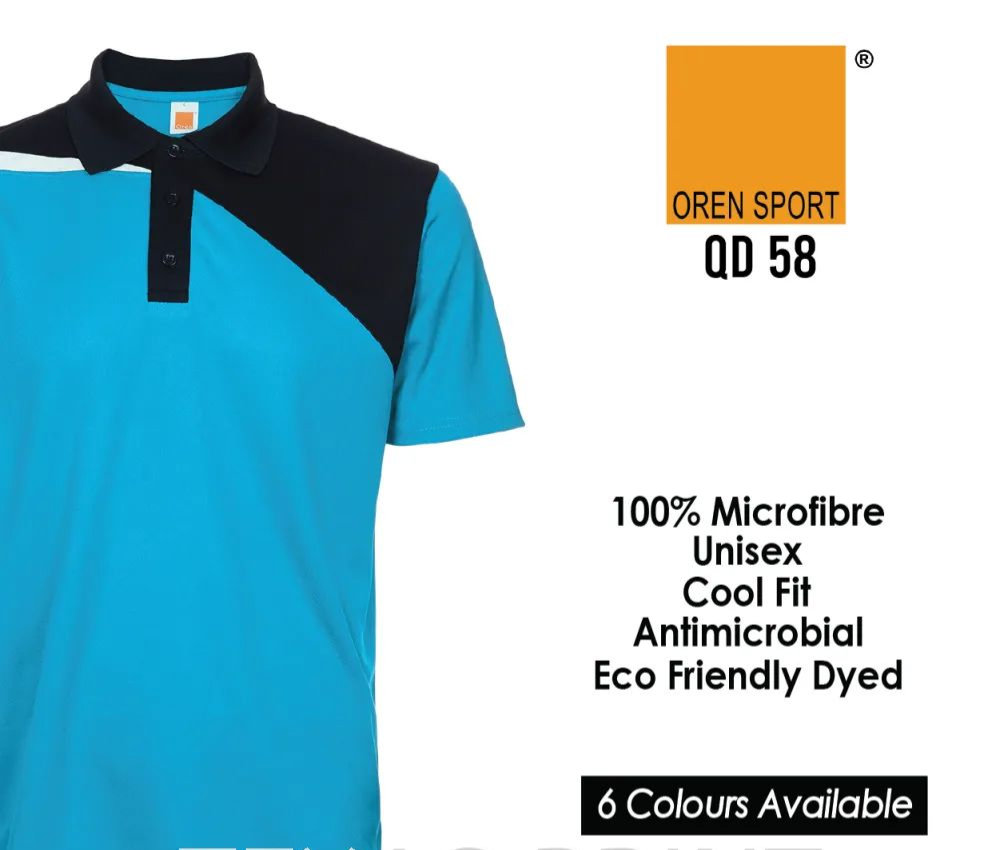 Dri-Fit Plain Polo Shirt - QD58