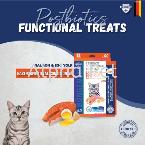 Bungener Postbiotics Functional Treats Series - Salmon & Eggyolk