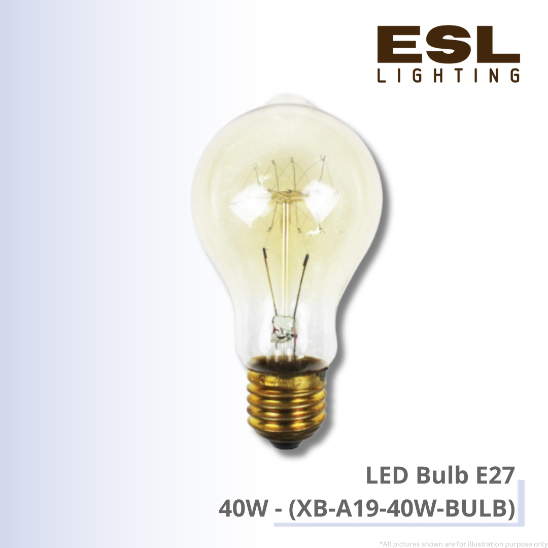 LED Bulb E27 40W - XB-A19-40W-BULB