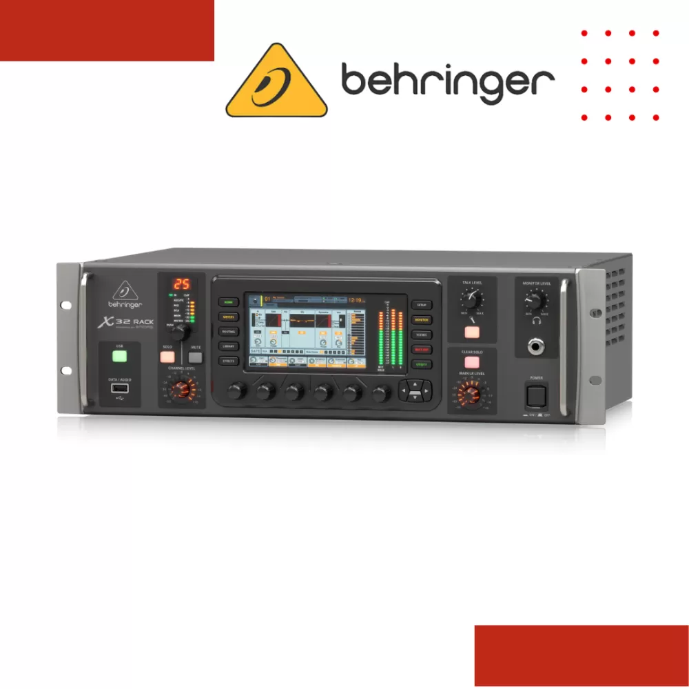 Behringer X32RACK 40-channel Rackmount Digital Mixer
