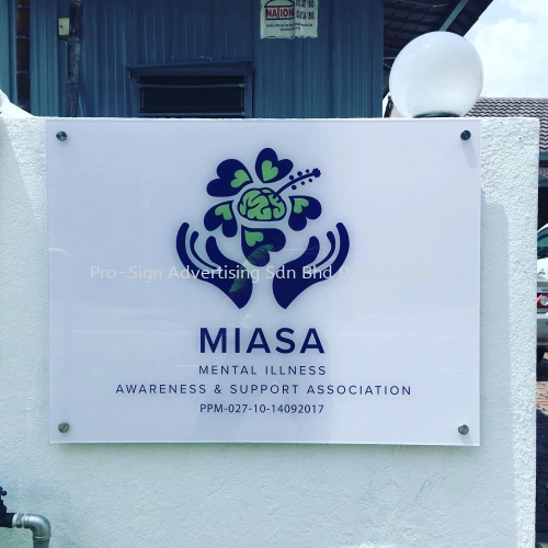 ACRYLIC PANEL SIGNBOARD (MIASA, PJ, 2020)