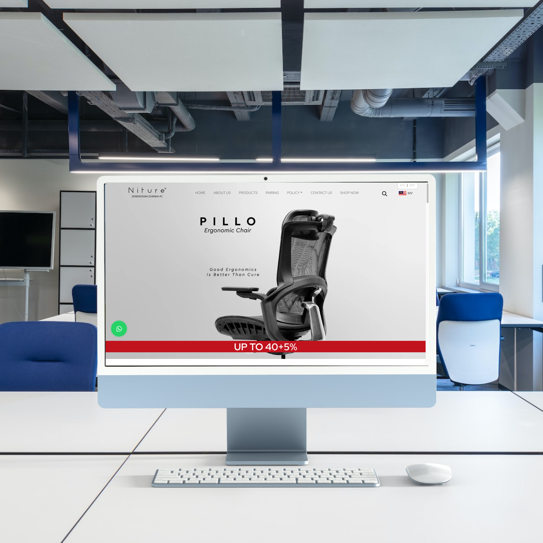 Niture Website Design & SEO Case Study | Furniture Store in Selangor
