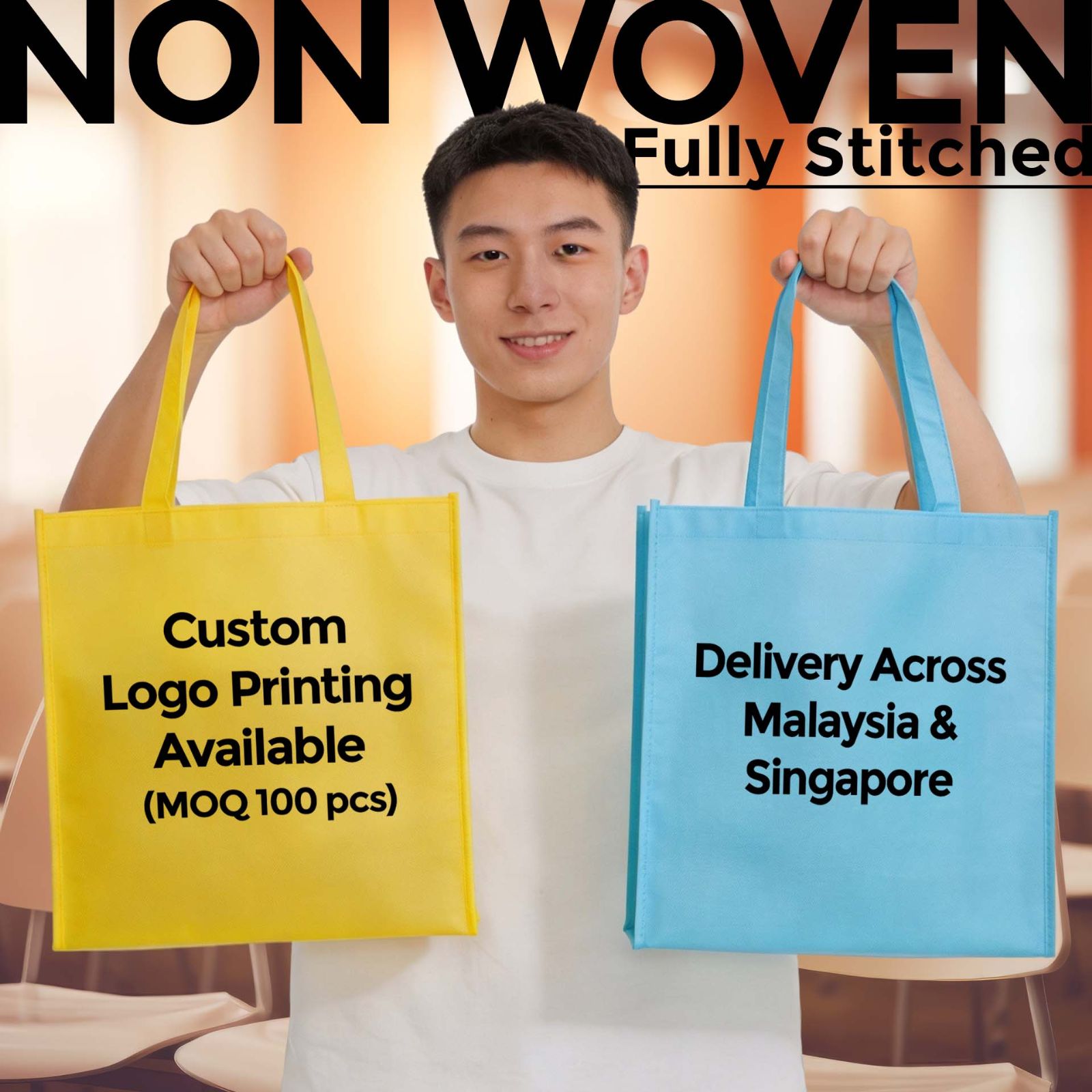 Non Woven Bag (Fully Stitched)