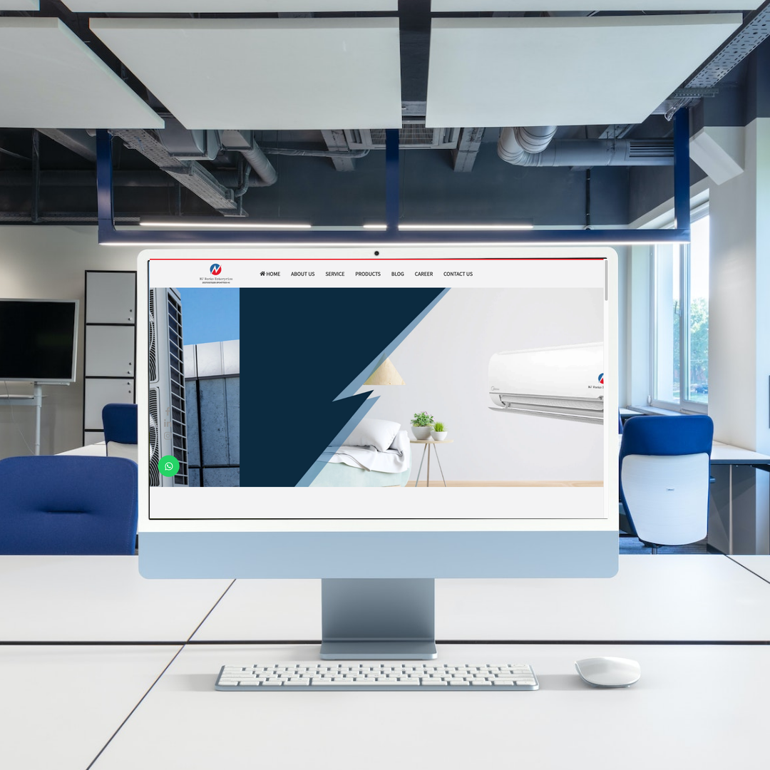 Residential Aircond Service Provider Ipoh Website Design & SEO | Perak