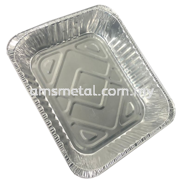 Aluminium Container Foil Code 53900  S Size 323x 265 x 61 H (2PCS/5PCS) With / Without Lid