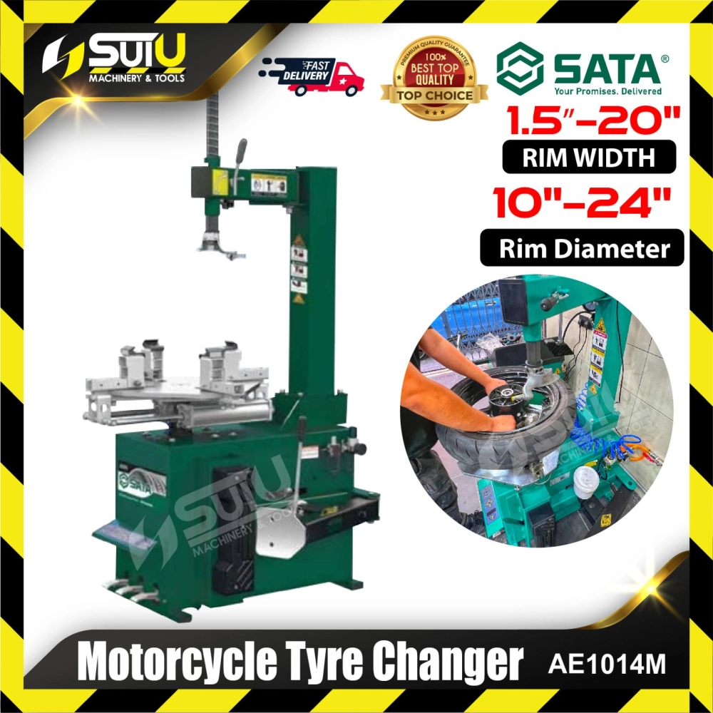 [NEW ARRIVAL] SATA AE1014M Motorcycle Tyre Changer 250W