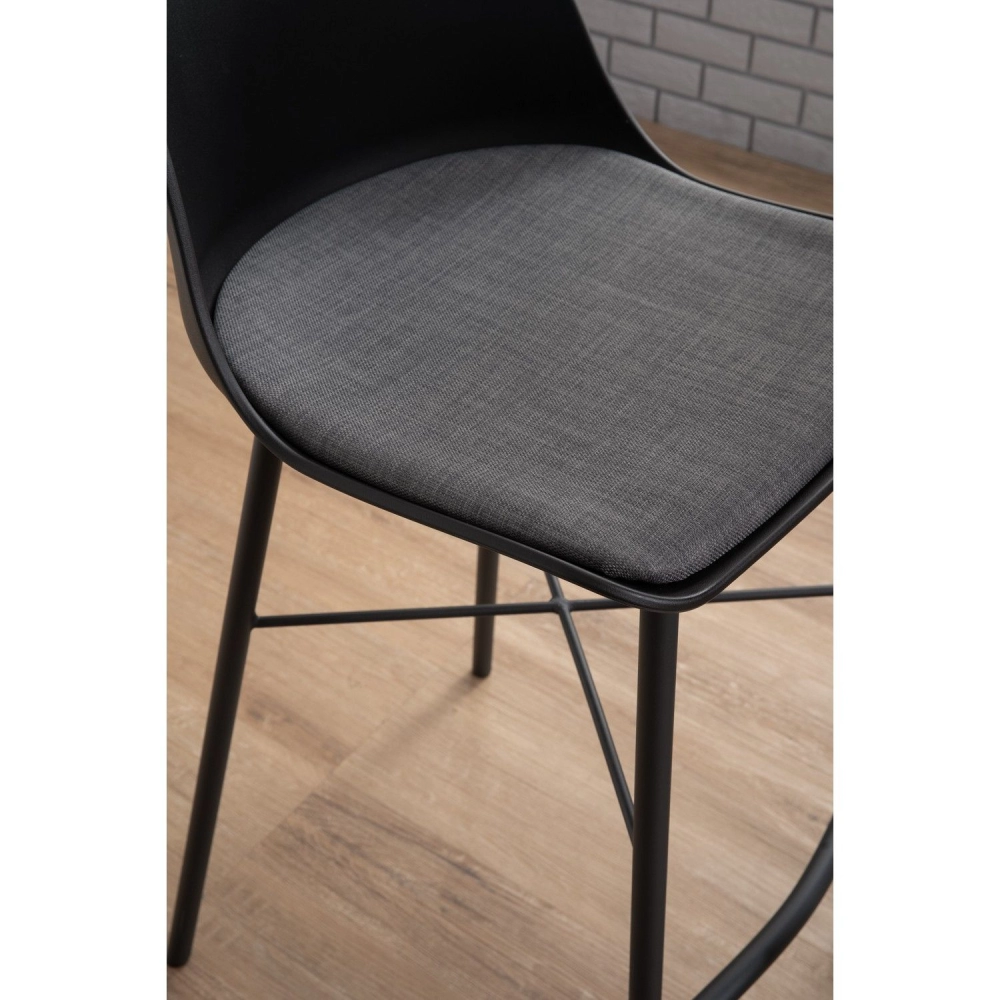 Laxmi Barstool - Black (69.5cm Seat Height)