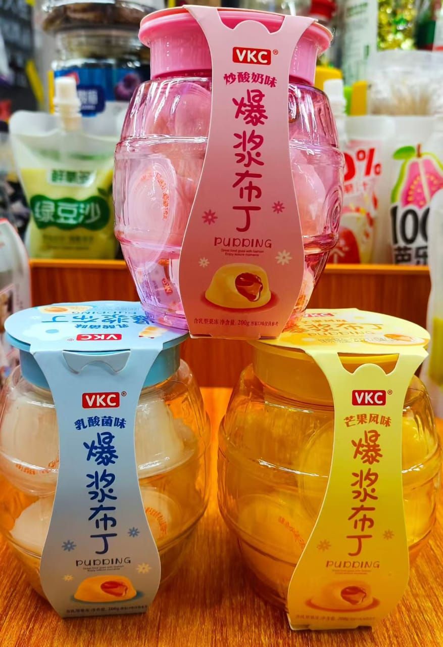 爆浆布丁VKC PUDDING 200G [24UNIT/CTN]