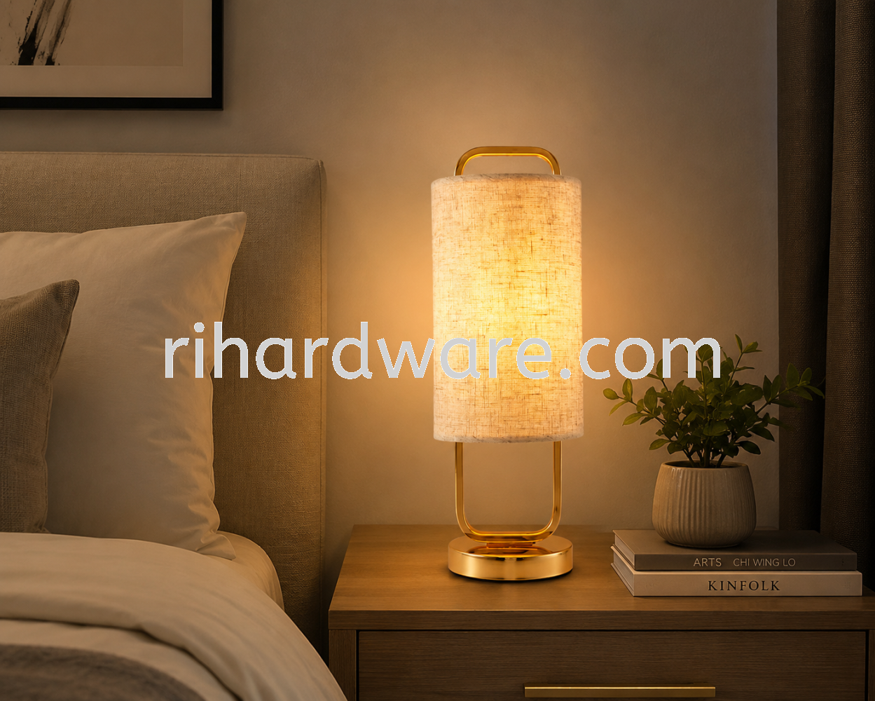 Nordic Table Lamp 2235-GOLD (using E27 Bulb)