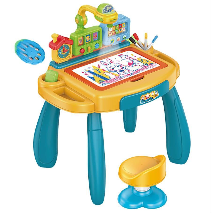 🎨 Brilliant Children’s Drawing Table – Multi-Functional Study Desk for Kids 3+ Years
