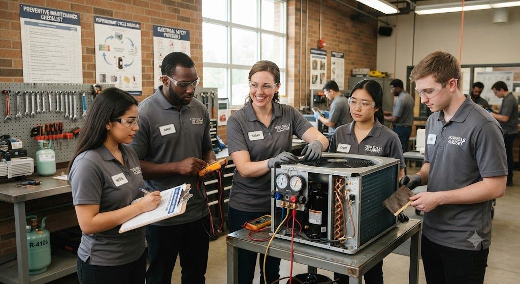 HVAC maintenance procedures course