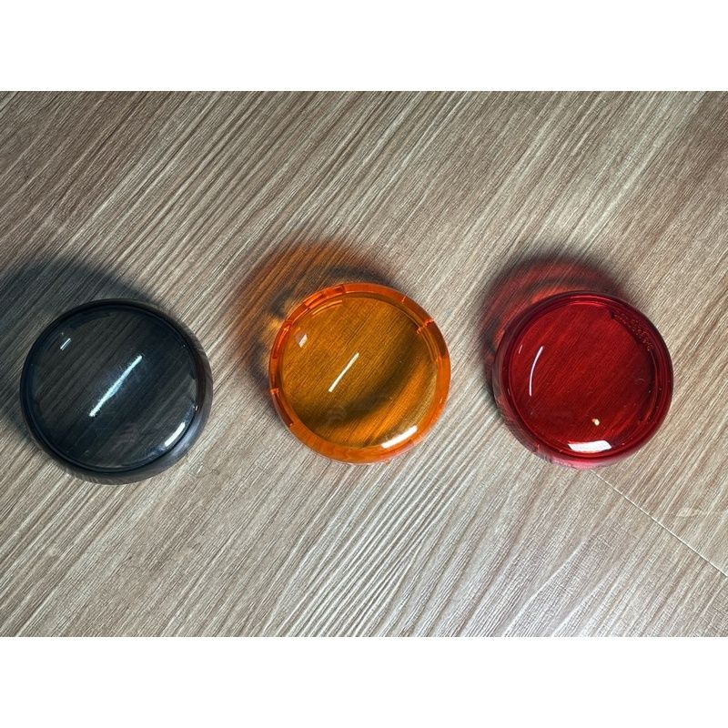 Harley Turn Signal Lens Covers Lenses for Harley-Davidson for Harley XL883 1200 48, Electra Glide, Dyna, Softail, etc