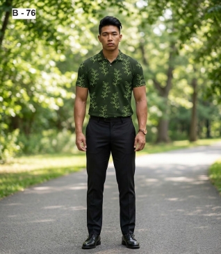 Custom Batik Sublimation T-Shirt