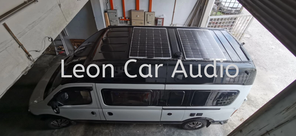 Leon MotorHome Caravan Campervan rv 48v solar panels system 