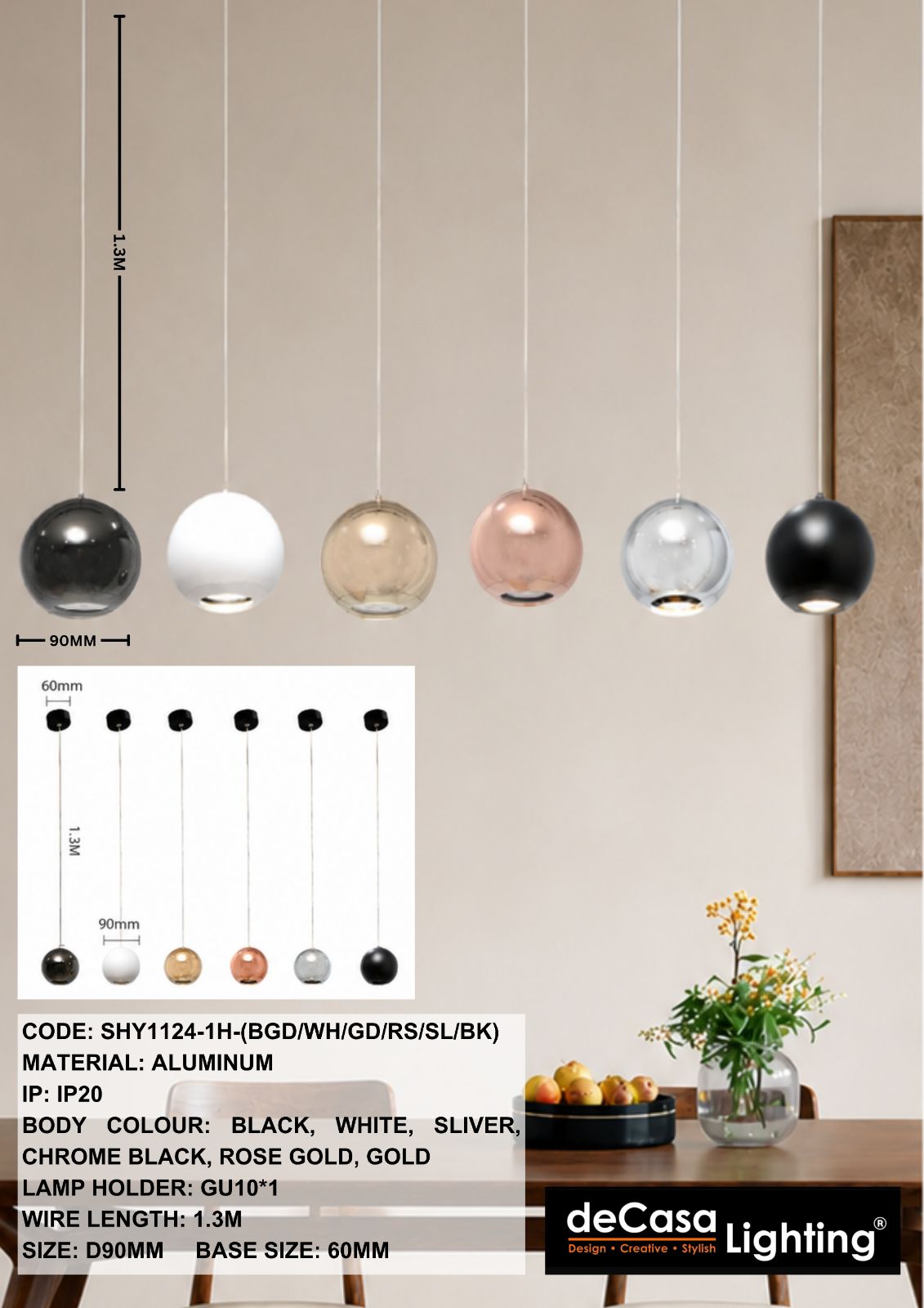 Single Pendant Light