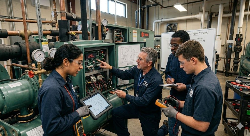 Industrial chiller troubleshooting course