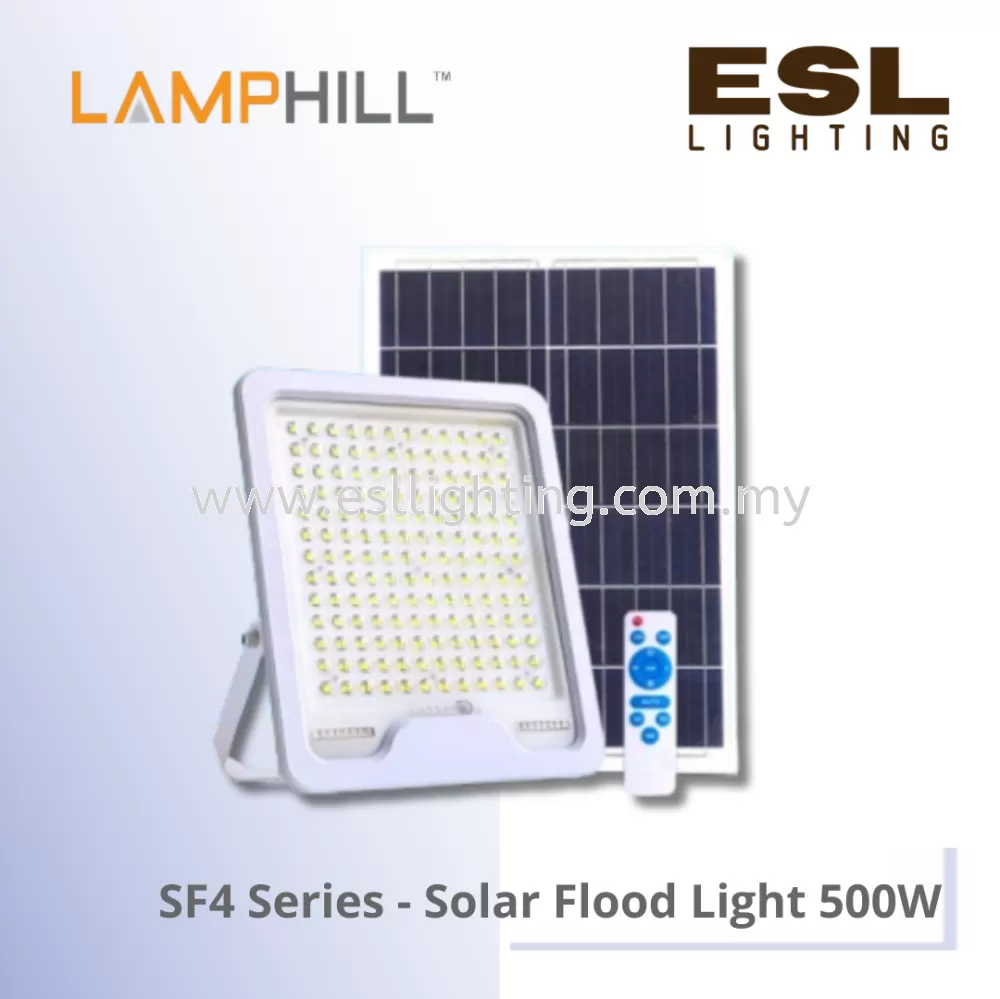 LAMPHILL SF4 Series Solar Flood Light - SF4-50065