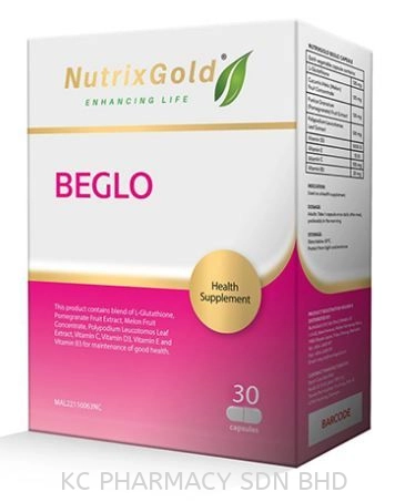 (HOT PRODUCT) NUTRIXGOLD BEGLO 30's / 60's (FOR SKIN WHITENING and Anti SPF UV)