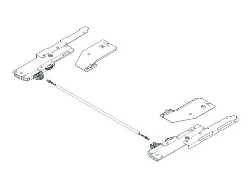 Tip-On Blumotion for Legrabox Sink Units