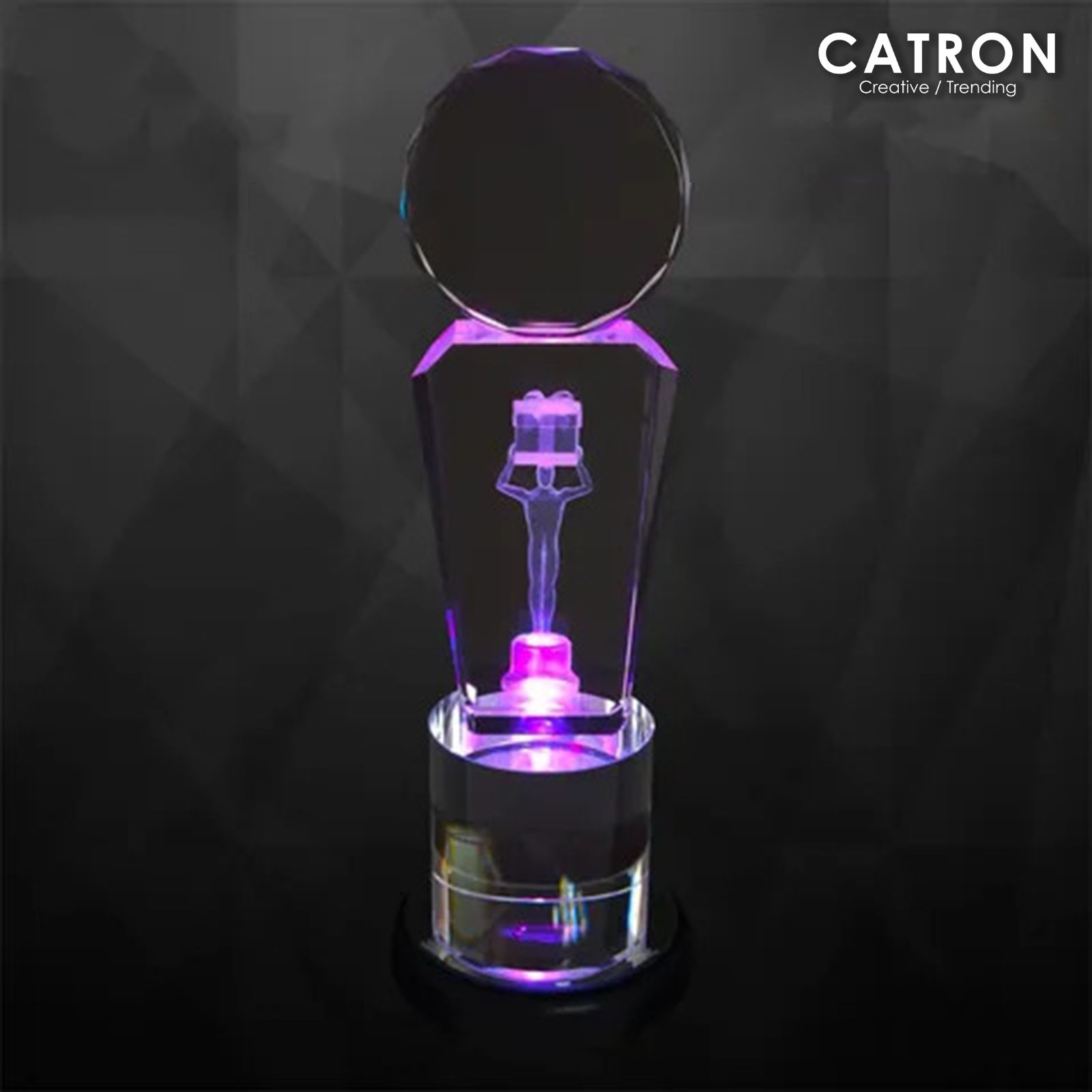 9233 - CRYSTAL TROPHY
