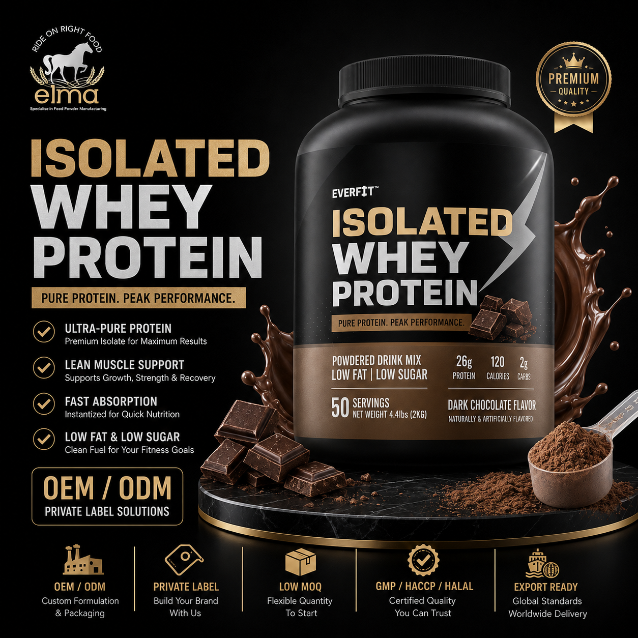 Sports Nutrition Protein Powder
