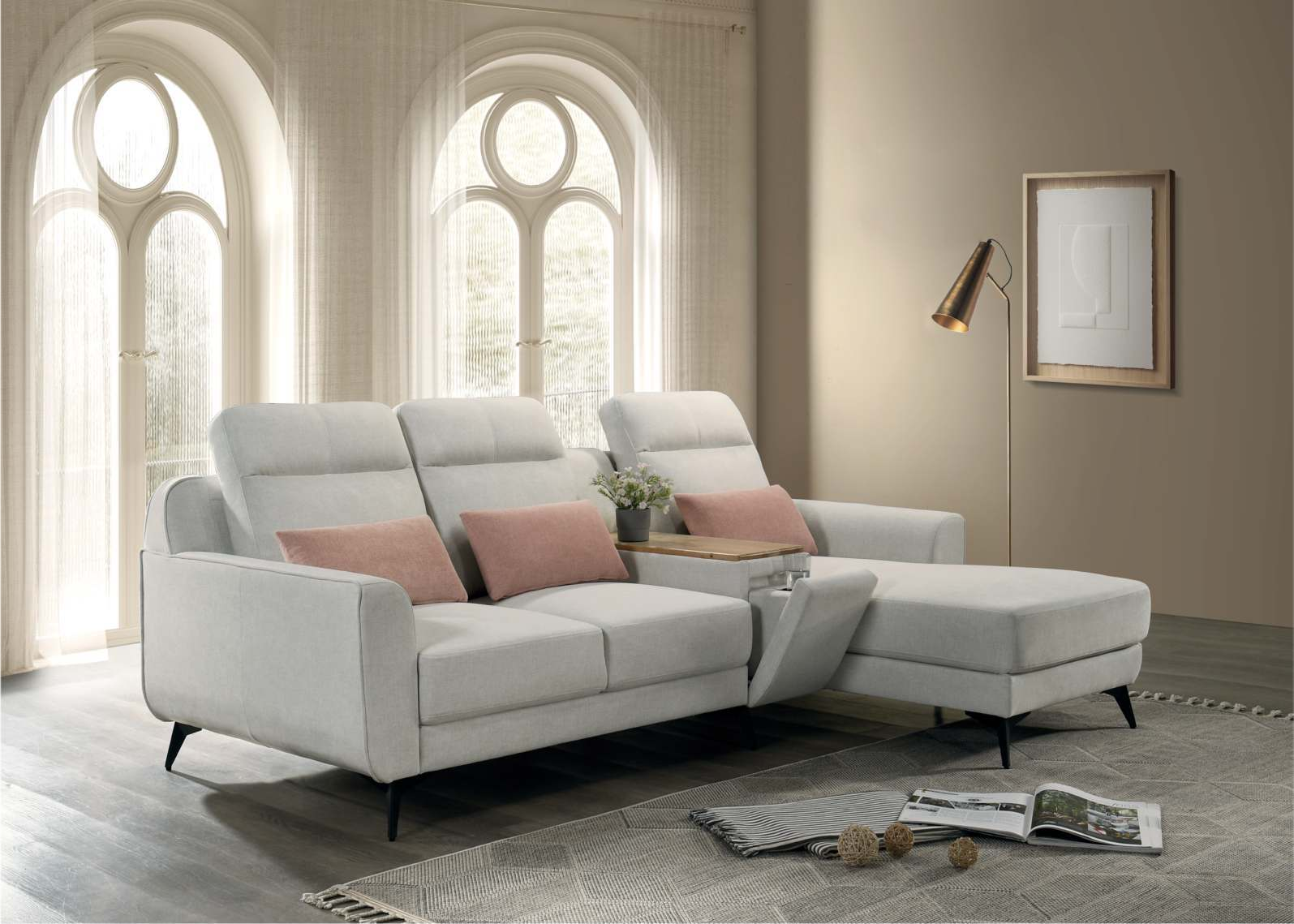 ELTON L SHAPE SOFA