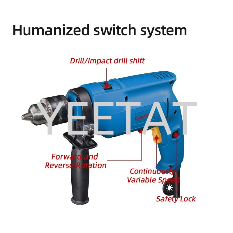 [ DONGCHENG ] DZJ02-13 ELECTRIC IMPACT DRILL (500W)