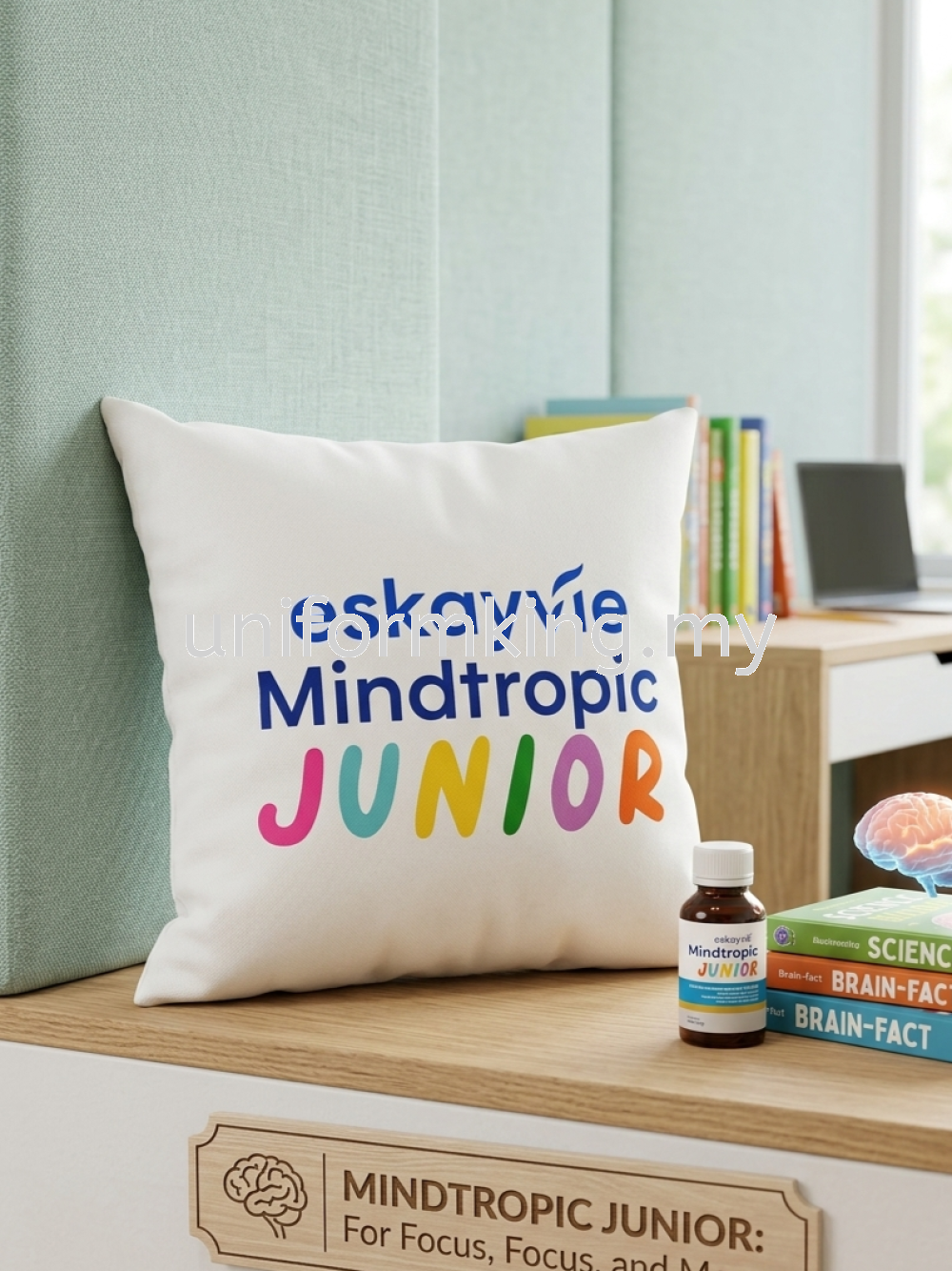 Custom Pillow Printing | Personalized Cushion with Logo, Photo & Text | Soft, Durable & High-Quality Custom Made Pillow