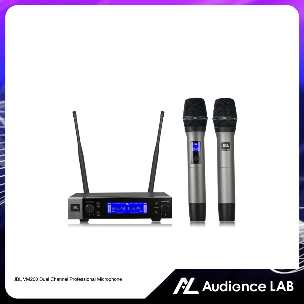 JBL VM200 Dual Channel Professional Microphone