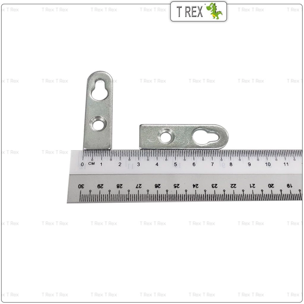 T Rex DIY 50mmx15mm Key Hole Hanger Flat Bracket