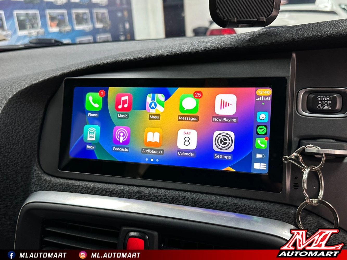 *NEW Volvo V40 T5 Android Monitor