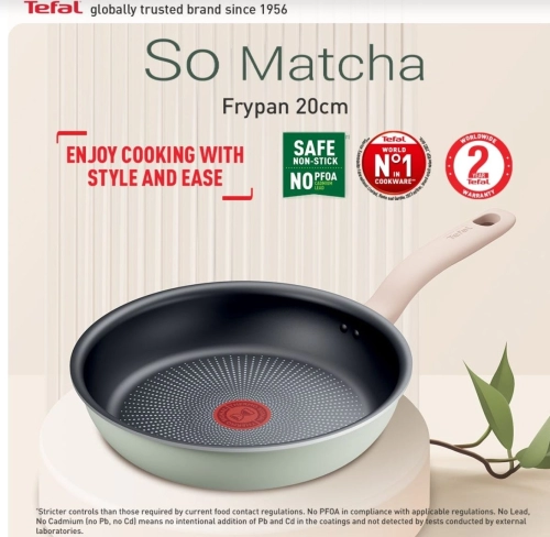 Tefal Cookware So Matcha Frypan G17902 (20cm) 