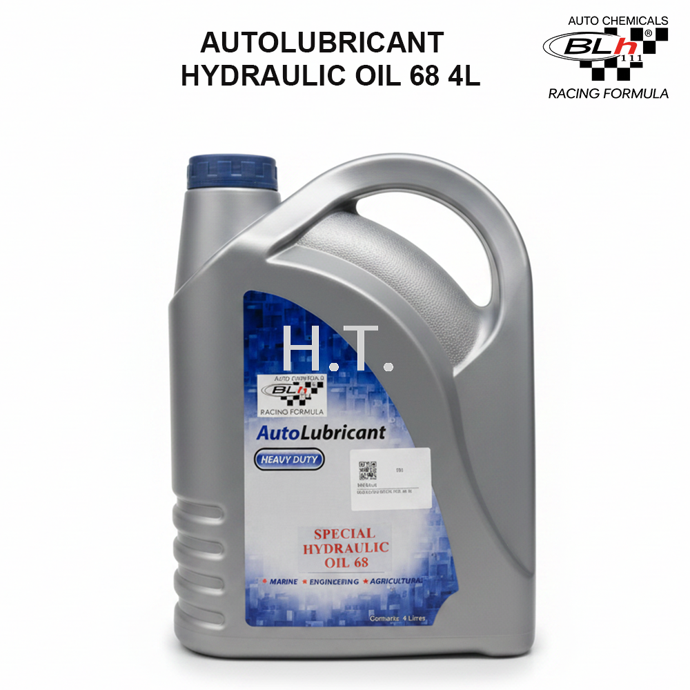 BLH RACING FORMULA HYDRAULIC OIL 68 (4L) | HEAVY DUTY AUTOLUBRICANT | MARINE, ENGINEERING & AGRICULTURAL HYDRAULIC OIL