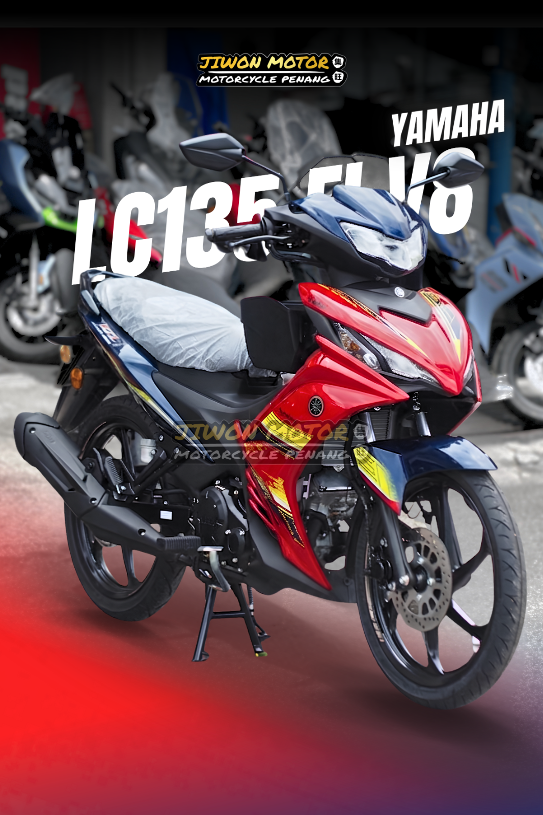 Yamaha models LC135 Fi V8 STD