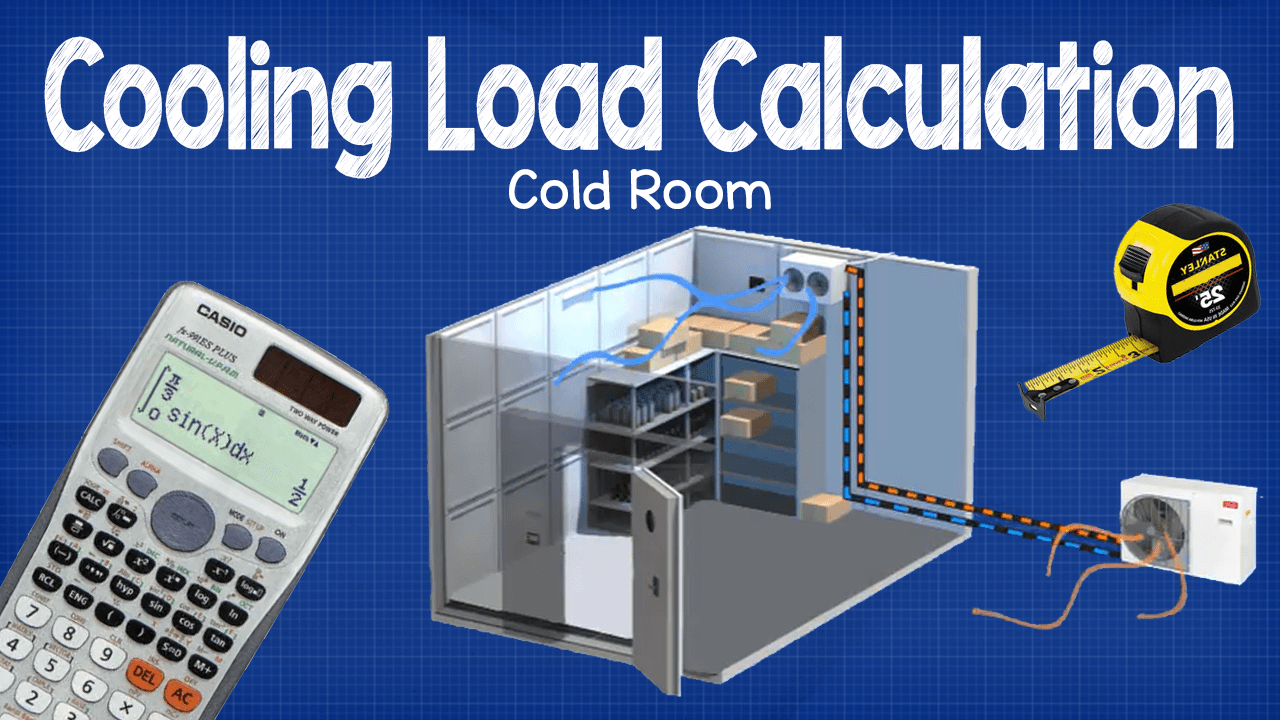 Commercial HVAC cooling load calculation