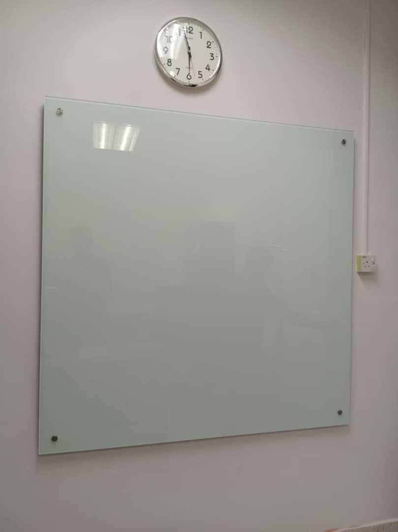 Tempered Glass Writing Board | Frameless Magnetic Glass Whiteboard | Office Meeting Room Glass Marker Board Malaysia Deliver Kulim Hi Tech, Penang Science Park, Batu Kawan, Prai, Bayan baru, Bayan Lepas, Ipoh, Puchong, KL