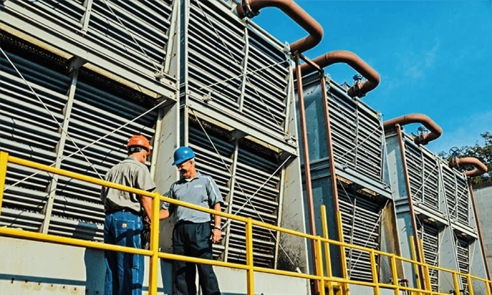 Cooling Tower Fan Rotation Test Kuala Lumpur (KL), Malaysia, Selangor ...