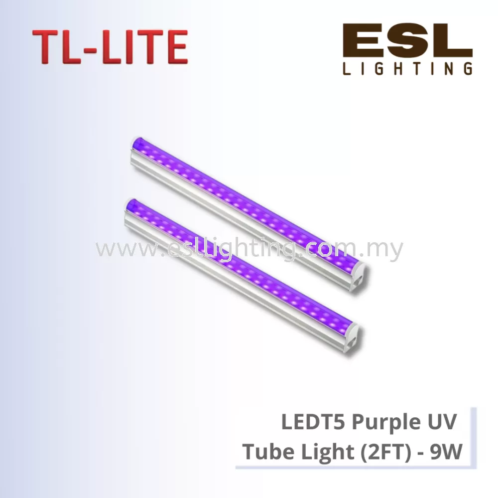 TL-LITE UV TUBE - LED T5 PURPLE UV TUBE LIGHT (2FT) - 9W