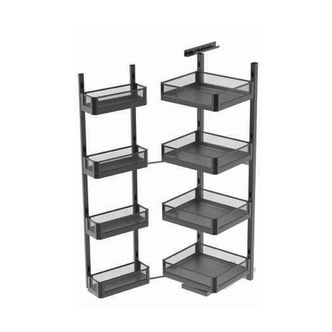 4-Tier Multipurpose Pull-Out Unit #BLP-CR43SL-450-AT / BLP-CR44SL-600-AT