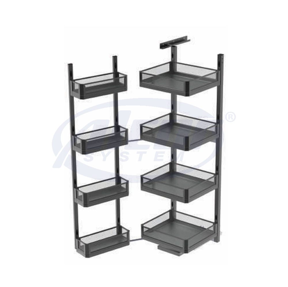 4-Tier Multipurpose Pull-Out Unit #BLP-CR43SL-450-AT / BLP-CR44SL-600-AT