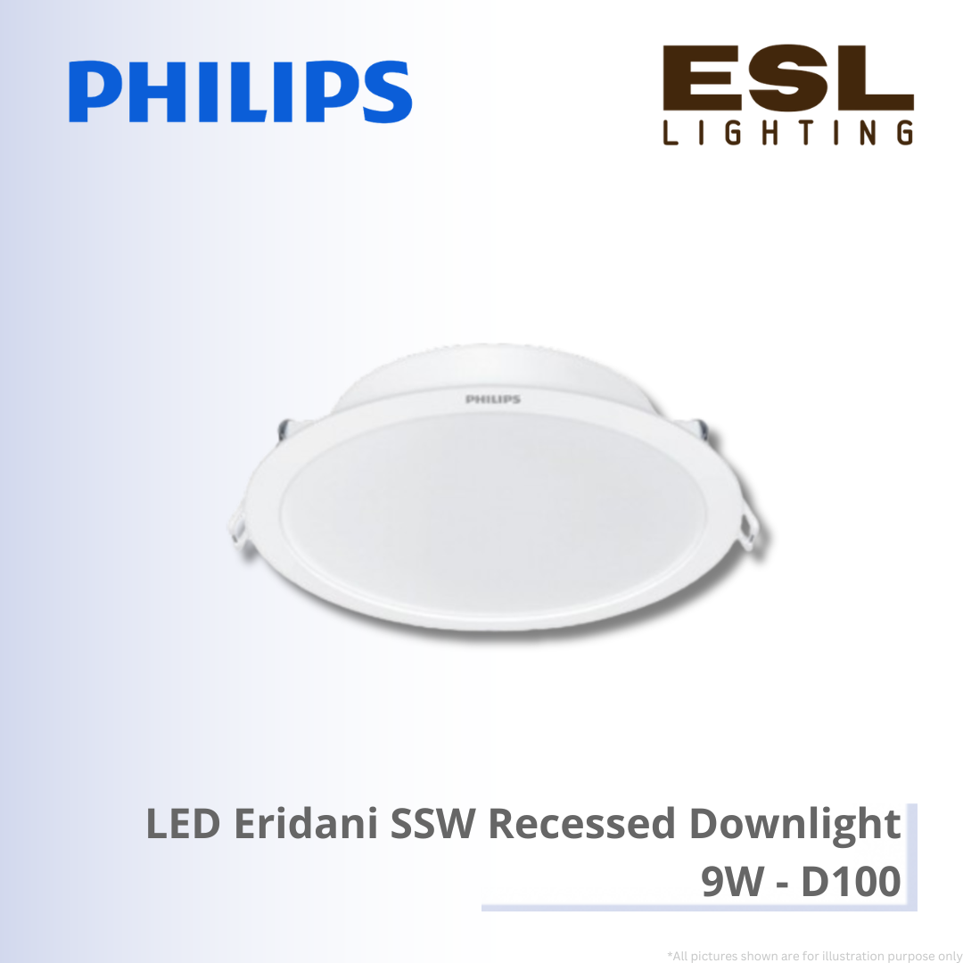 PHILIPS LED Eridani SSW Recessed Downlight 9W - D100