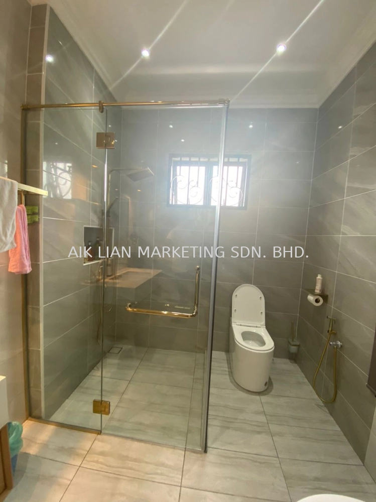 Residential Shower Screen At Bentong | Dengkil | Jalan Ipoh