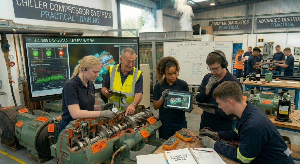 Chiller compressor system training