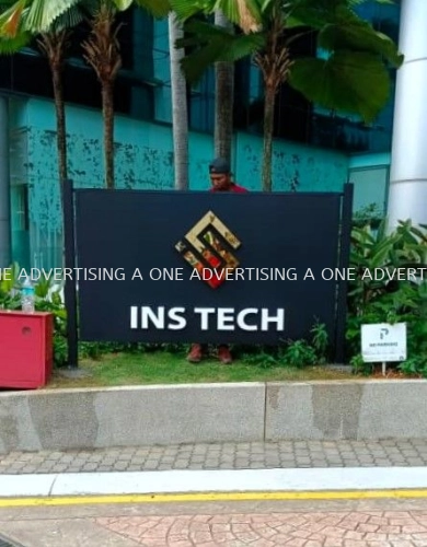 INS TECH 3D Signboard