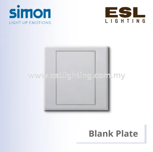 Simon Switch E3 SERIES Blank Plate - 301000