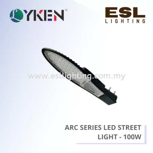 LYKEN ARC SERIES LED STREET LIGHT 100W - LK-100ASL 9000lm