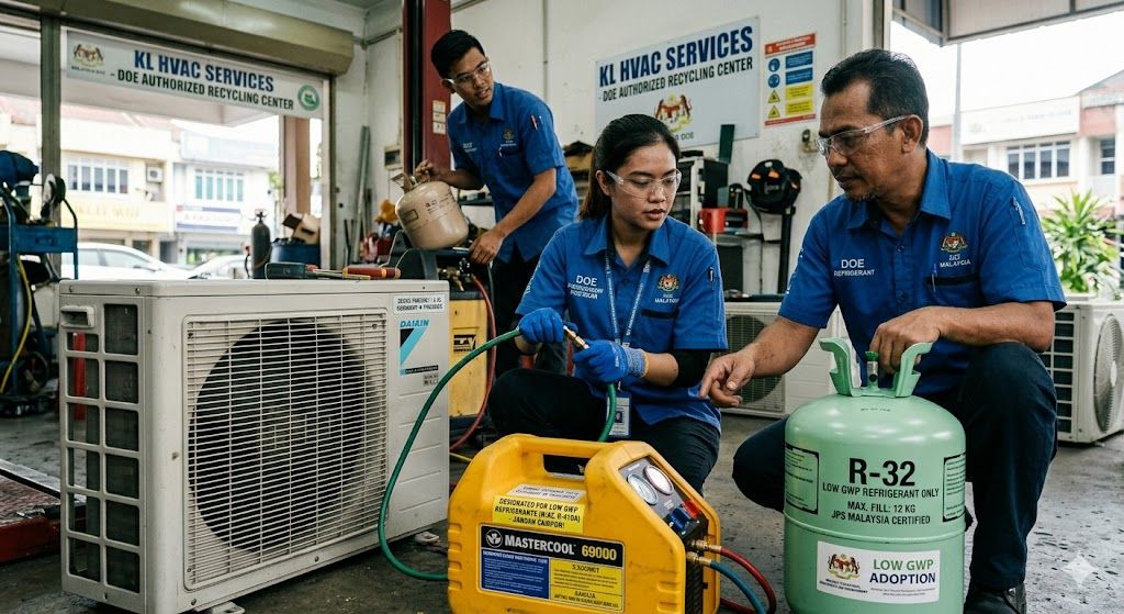 low GWP refrigerant recycling Malaysia