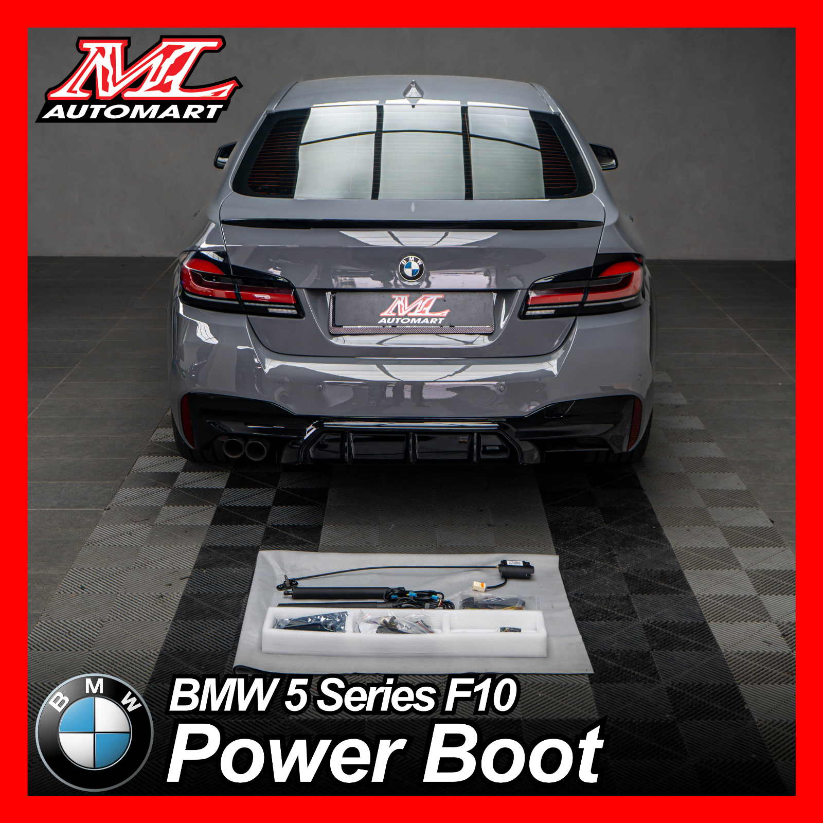 BMW 5 Series F10 Rear Trunk Power Boot