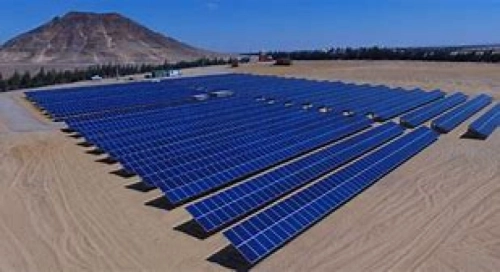 The World's Largest Solar Farm In A Desert