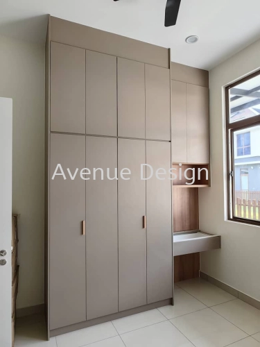Wardrobe and Study Table with Drawer Work at Eco Ardence, Shah Alam